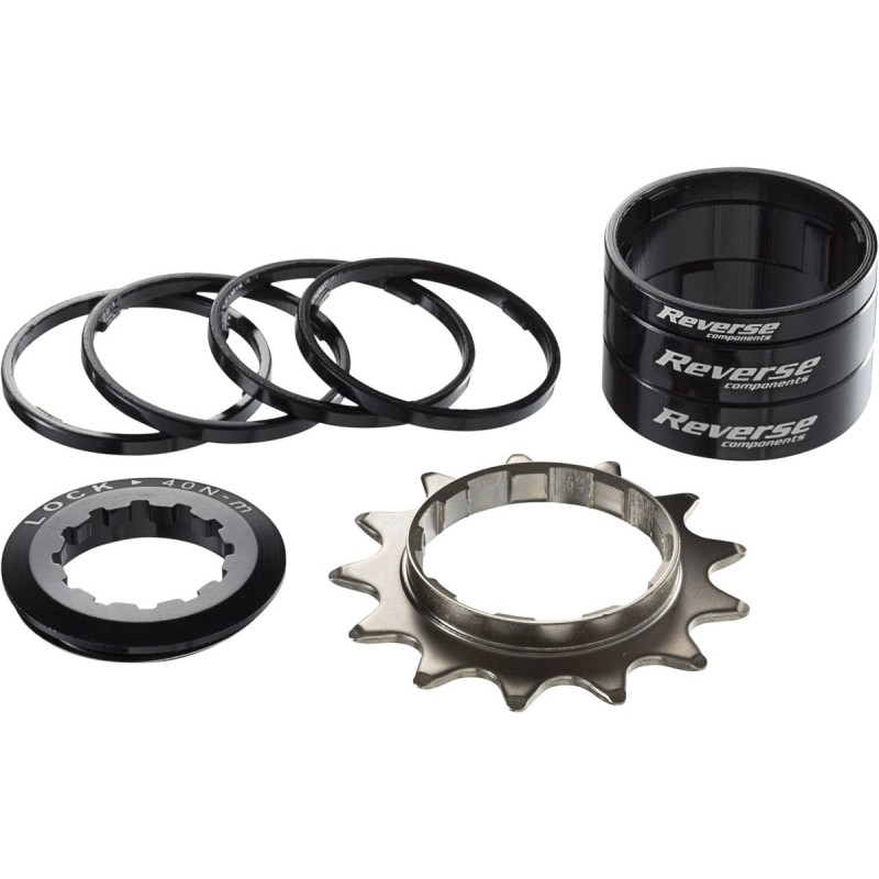 Reverse single speed kit 13T czarny