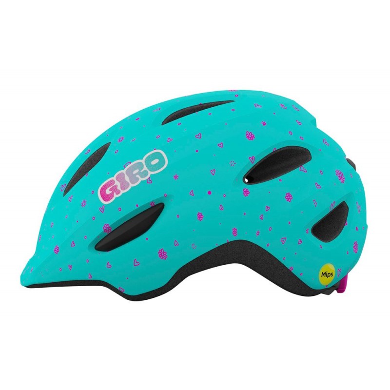 Kask dziecięcy GIRO SCAMP matte screaming teal (NEW)