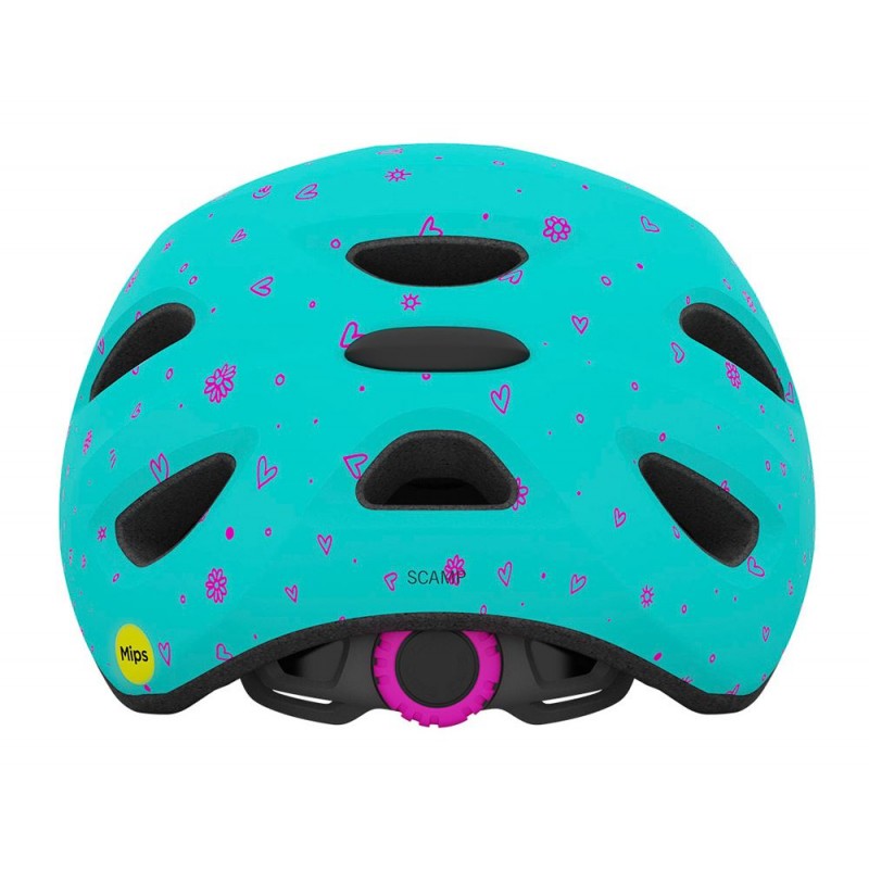 Kask dziecięcy GIRO SCAMP matte screaming teal (NEW)