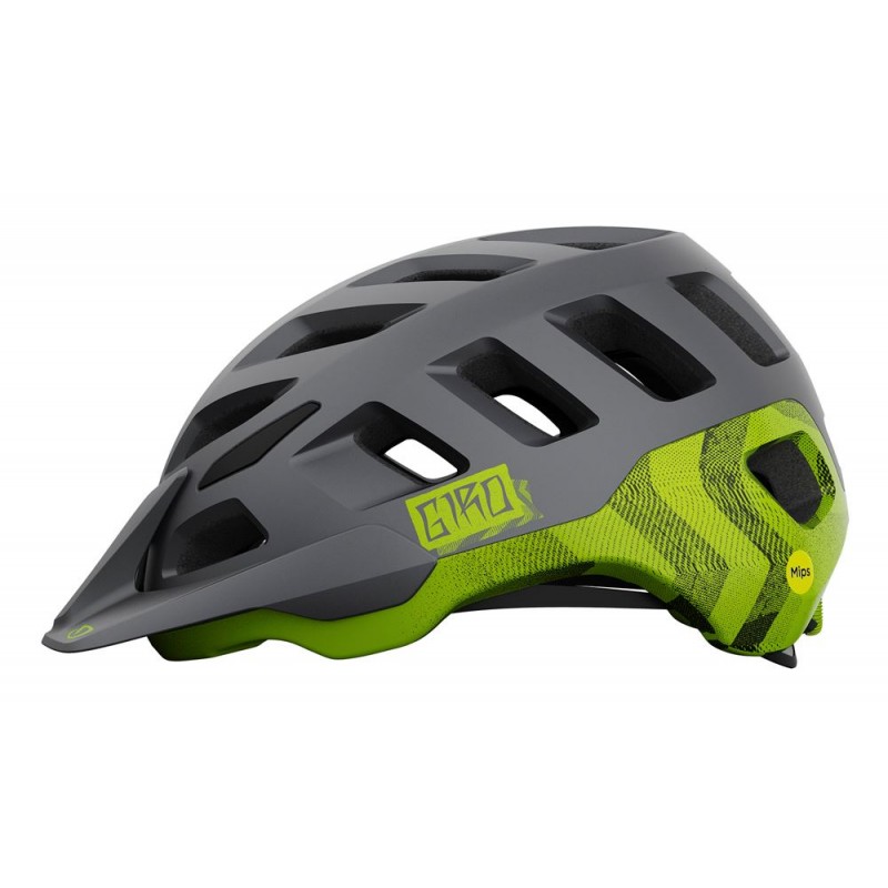 Kask mtb GIRO RADIX matte metallic black ano lime roz. S (51-55 cm) (NEW)