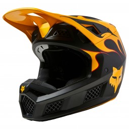 KASK FOX V3 SUPR TRIK LE BLACK/YELLOW/YELLOW