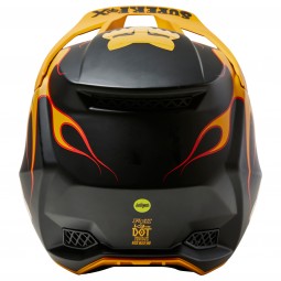 KASK FOX V3 SUPR TRIK LE BLACK/YELLOW/YELLOW