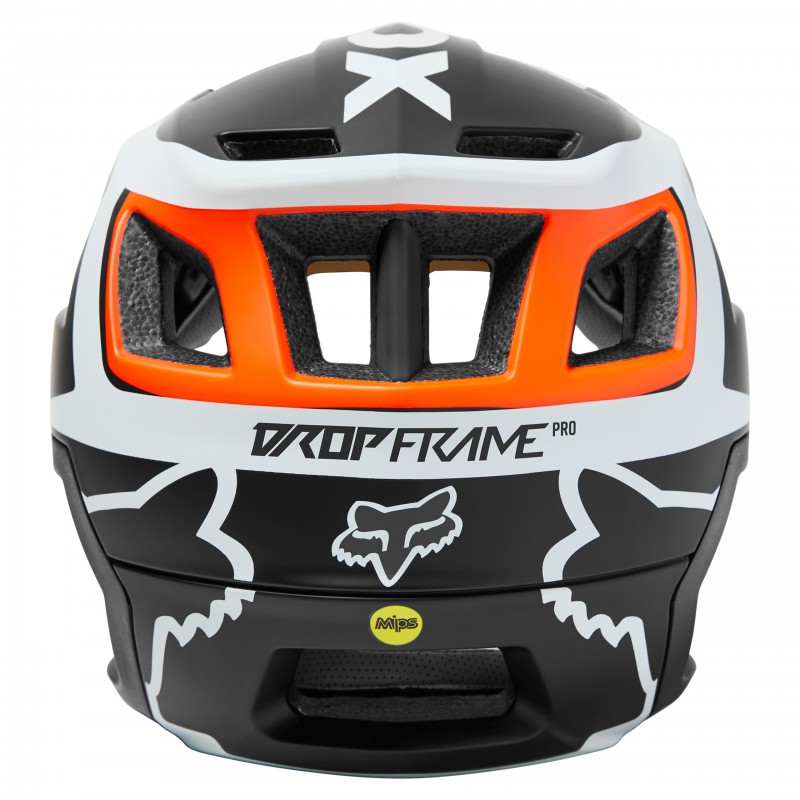 KASK ROWEROWY FOX DROPFRAME PRO DVIDE BLACK