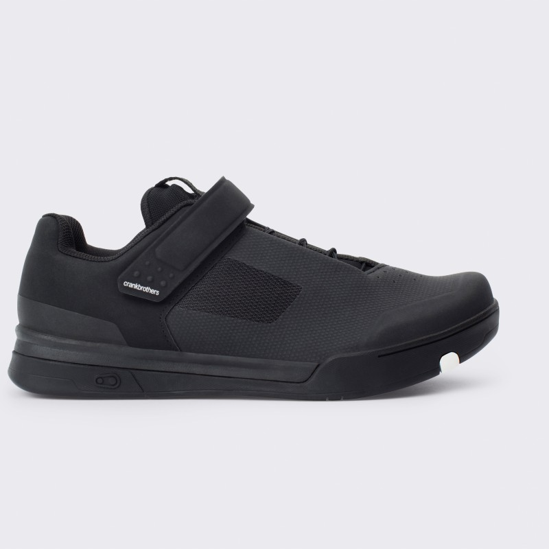 BUTY CRANK BROTHERS MALLET SPEEDLACE BLACK/WHITE - BLACK OUTSOLE 9.5 (43 EU)
