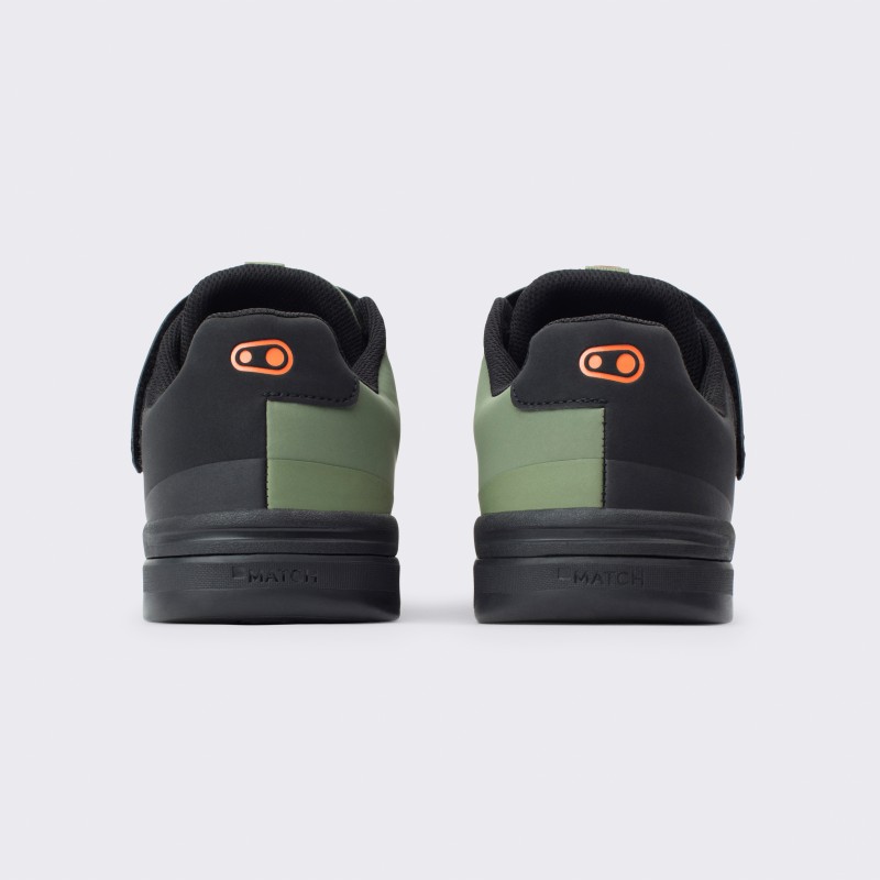 BUTY CRANK BROTHERS STAMP SPEEDLACE GREEN/ORANGE -BLACK OUTSOLE 11.5 (45 EU)