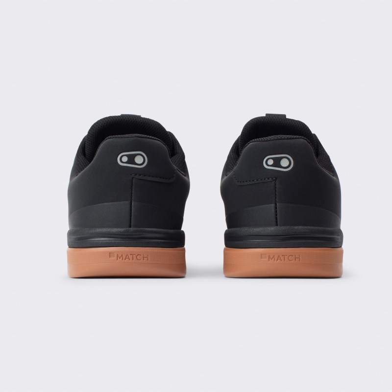 BUTY CRANK BROTHERS STAMP LACE BLACK/SILVER - GUM OUTSOLE 9 (42 EU)