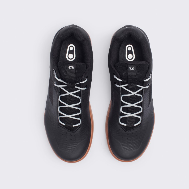 BUTY CRANK BROTHERS STAMP LACE BLACK/SILVER - GUM OUTSOLE 9 (42 EU)