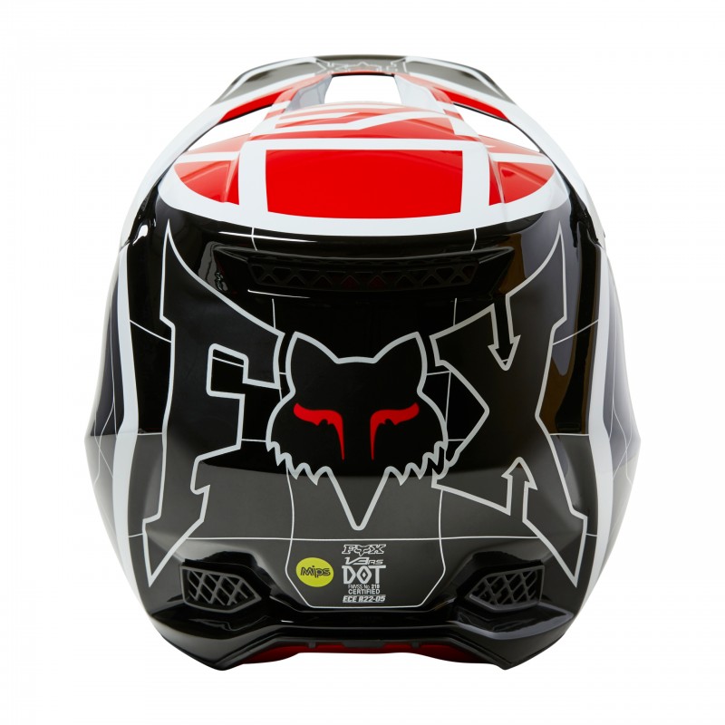 KASK FOX V3 CELZ LE RED/BLACK/WHITE