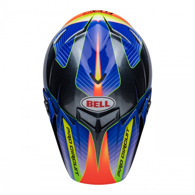 KASK BELL MOTO-9S FLEX PRO CIRCUIT 23 SILVER METALLIC FLAKE