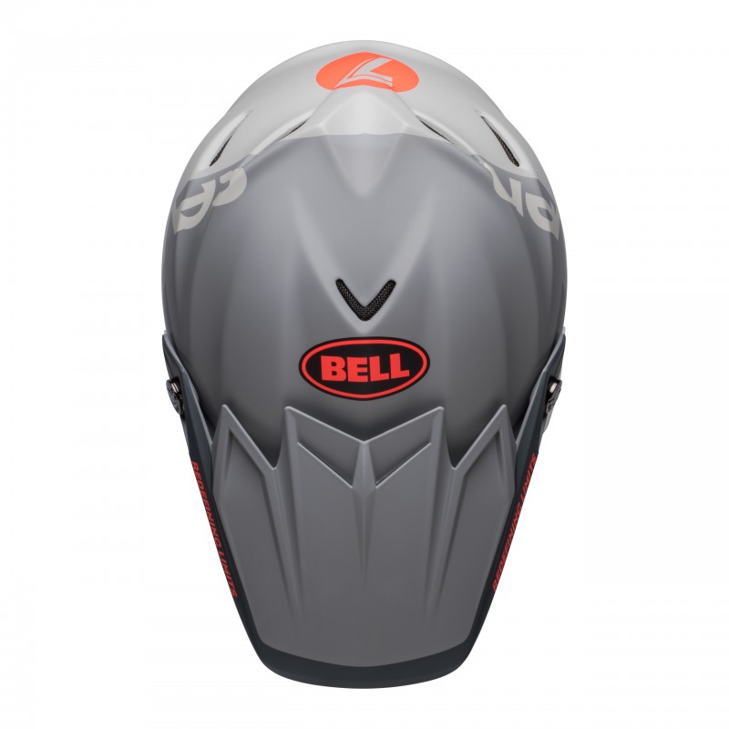 KASK BELL MOTO-9S FLEX SEVEN VANGUARD MATTE CHARCOAL/ORANGE