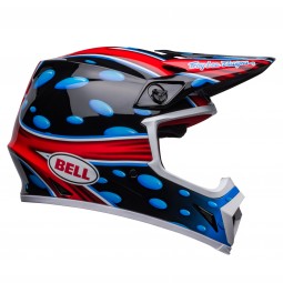 KASK BELL MX-9 MIPS MC SHOWTIME 23 BLACK/RED