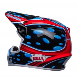 KASK BELL MX-9 MIPS MC SHOWTIME 23 BLACK/RED