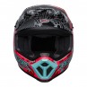 KASK BELL MX-9 MIPS TAGGER SPLATTER BRIGHT RED/GREY