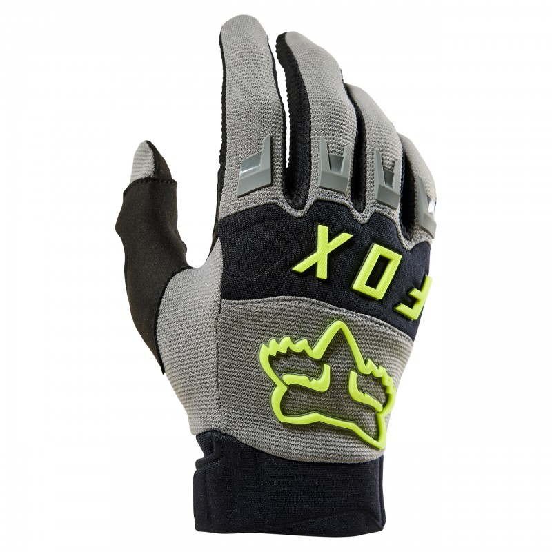 RĘKAWICE FOX DIRTPAW CE GREY/YELLOW