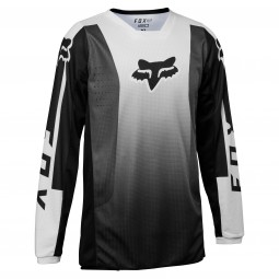 BLUZA FOX JUNIOR 180 LEED BLACK/WHITE
