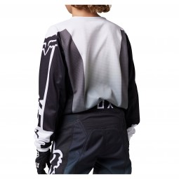 BLUZA FOX JUNIOR 180 LEED BLACK/WHITE