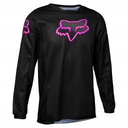 BLUZA FOX JUNIOR GIRLS BLACKOUT BLACK/PINK