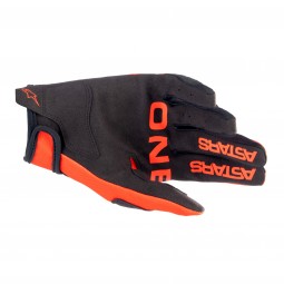 RĘKAWICE ALPINESTARS JUNIOR RADAR HOT ORANGE/BLACK