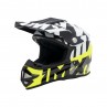KASK IMX FMX-01 JUNIOR BLACK/WHITE/FLO YELLOW/GREY