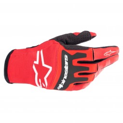 RĘKAWICE ALPINESTARS TECHSTAR MARS RED/BLACK