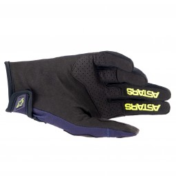 RĘKAWICE ALPINESTARS TECHSTAR NIGHT NAVY/FLUO YELLOW
