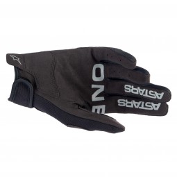 RĘKAWICE ALPINESTARS RADAR BLACK/BRUSHED SILVER
