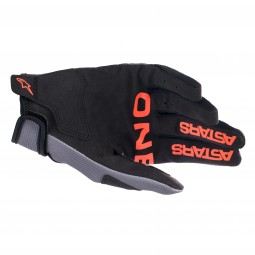 RĘKAWICE ALPINESTARS RADAR MAGNET/NEON RED