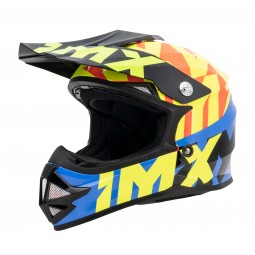 KASK IMX FMX-01 JUNIOR BLACK/FLUO YELLOW/BLUE/FLUO RED