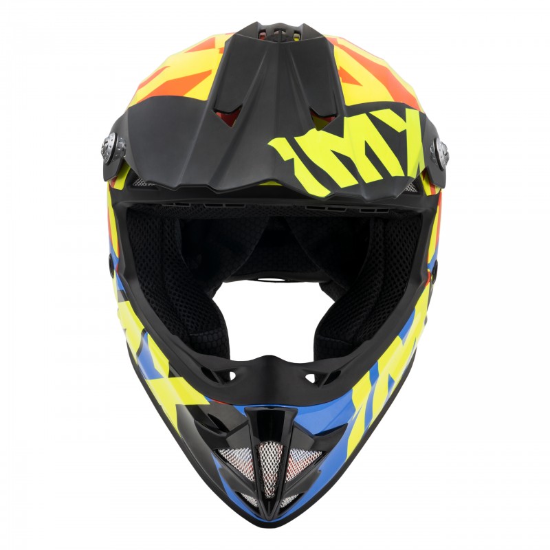 KASK IMX FMX-01 JUNIOR BLACK/FLUO YELLOW/BLUE/FLUO RED