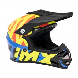 KASK IMX FMX-01 JUNIOR BLACK/FLUO YELLOW/BLUE/FLUO RED