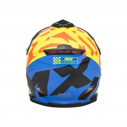KASK IMX FMX-01 JUNIOR BLACK/FLUO YELLOW/BLUE/FLUO RED