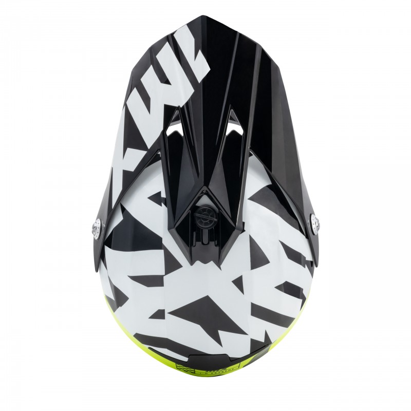 KASK IMX FMX-01 JUNIOR BLACK/WHITE/FLO YELLOW/GREY