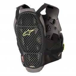 OCHRANIACZ KLATKI PIERSIOWEJ ALPINESTARS A-4 MAX BLACK/ANTHRACITE/FLUO YELLOW