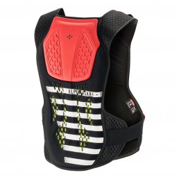 OCHRANIACZ KLATKI PIERSIOWEJ ALPINESTARS SEQUENCE BLACK/WHITE/RED