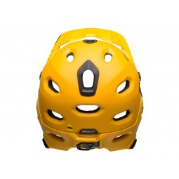 Kask full face BELL SUPER DH MIPS SPHERICAL matte gloss yellow black