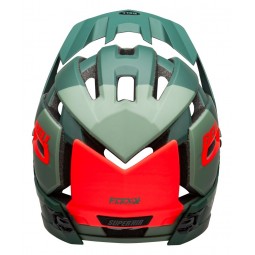 Kask full face BELL SUPER AIR R MIPS SPHERICAL matte gloss green infrared (NEW)