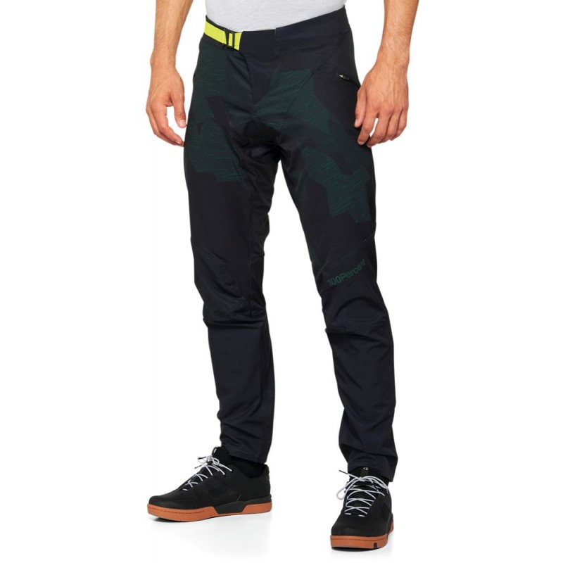 Spodnie męskie 100% AIRMATIC LE Pants Black Camo roz. 36 (EUR 50)