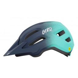 Kask dziecięcy juniorski GIRO FIXTURE II INTEGRATED MIPS matte midnight blue screaming teal fade roz. Uniwersalny (50-57 cm) (NE