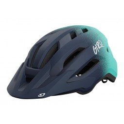 Kask dziecięcy juniorski GIRO FIXTURE II INTEGRATED MIPS matte midnight blue screaming teal fade roz. Uniwersalny (50-57 cm) (NE