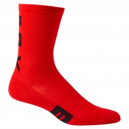 SKARPETY FOX 6 FLEXAIR MERINO FLUO RED