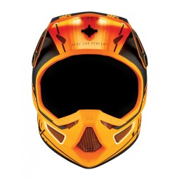 Kask full face 100% STATUS DH/BMX Helmet Topenga Orange Black roz. XS (53-54 cm)