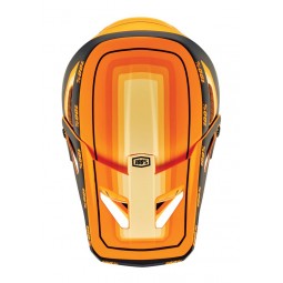 Kask full face 100% STATUS DH/BMX Helmet Topenga Orange Black roz. XS (53-54 cm)