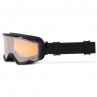 GOGLE IMX ENDURANCE SNOW BLACK MATT/BLACK - SZYBA PODWÓJNA CLEAR + BROWN (1 SZYBA W ZESTAWIE)