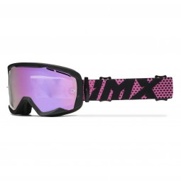 GOGLE IMX ENDURANCE FLIP FLO YELLOW MATT/BLACK - SZYBA DARK SMOKE + CLEAR (2 SZYBY W ZESTAWIE)