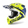 KASK AIROH AVIATOR ACE AMAZE BLUE GLOSS