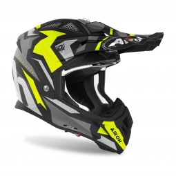KASK AIROH AVIATOR ACE SWOOP YELLOW MAT