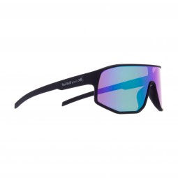 OKULARY RED BULL SPECT DASH BLACK/BROWN WITH GREEN REV