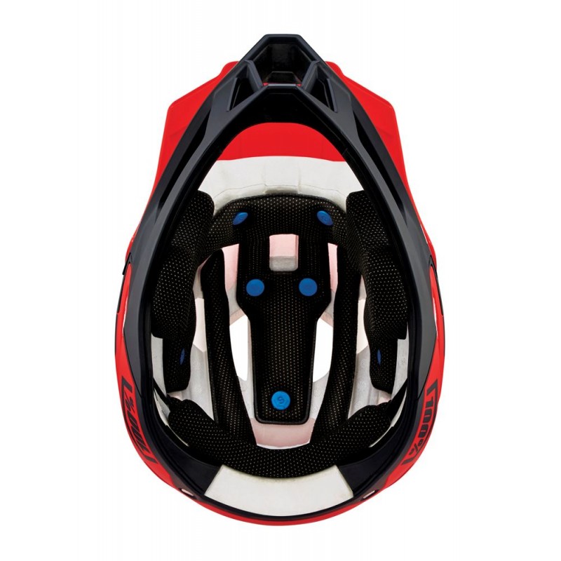 Kask full face 100% TRAJECTA Helmet w/Fidlock Cargo Fluo Red (NEW)