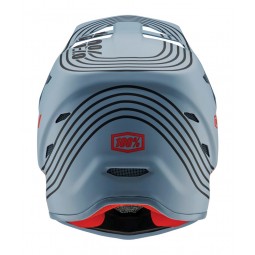 Kask full face juniorski 100% STATUS DH/BMX Helmet Caltec Grey