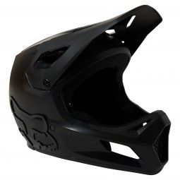 KASK ROWEROWY FOX JUNIOR RAMPAGE BLACK/BLACK